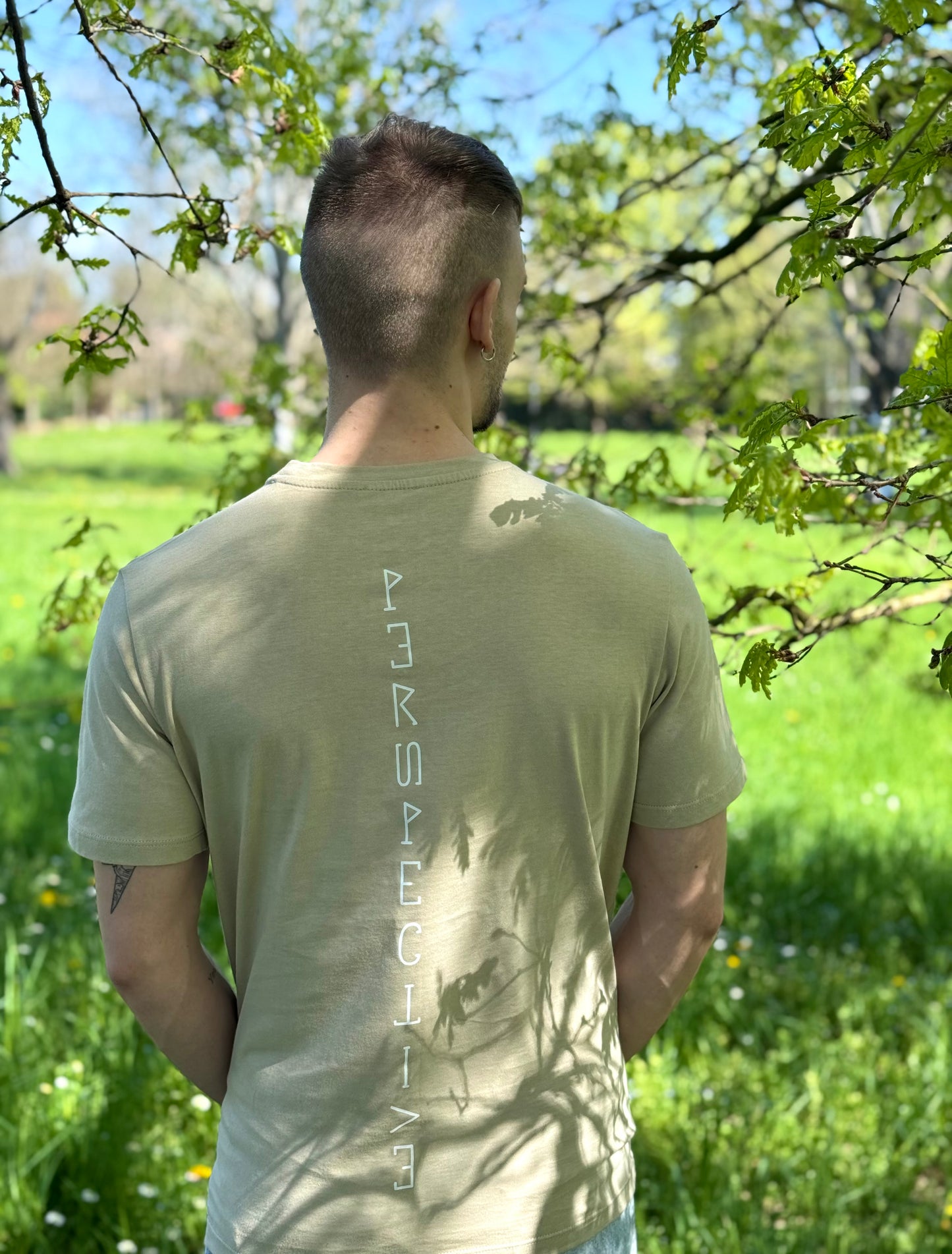 T-SHIRT PERSPECTIVE BEIGE