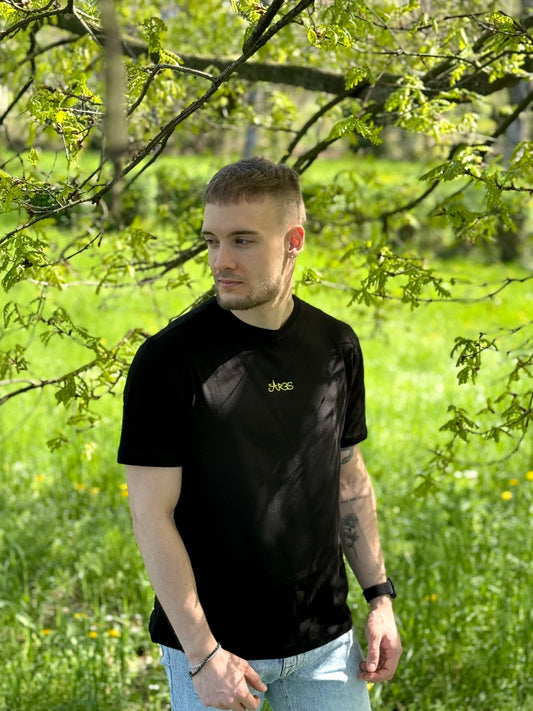 T-SHIRT PERSPECTIVE BLACK