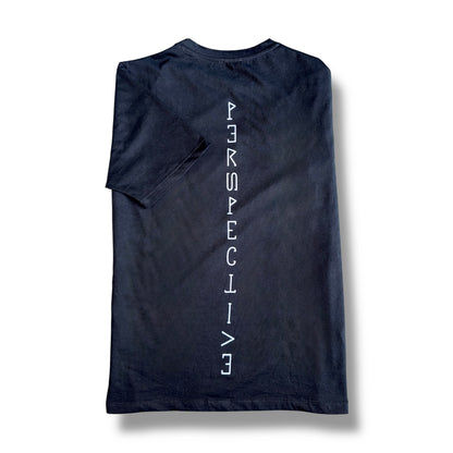 T-SHIRT PERSPECTIVE BLACK